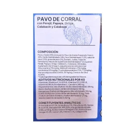 Instinto Pienso de Pavo de Corral para Perro Senior de Raza Pequeña Pienso para Perros Patitas&co