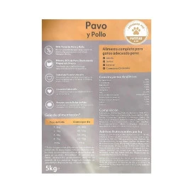 Instinto Pienso Natural Pavo y Pollo Gatos Pienso para gatos Patitas&co