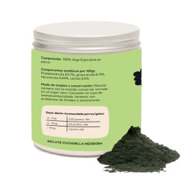 Milo Y Lola Suplemento Salud de Hierro Espirulina para Perros y Gatos Vitaminas para Perros y otros Suplementos Patitas&co