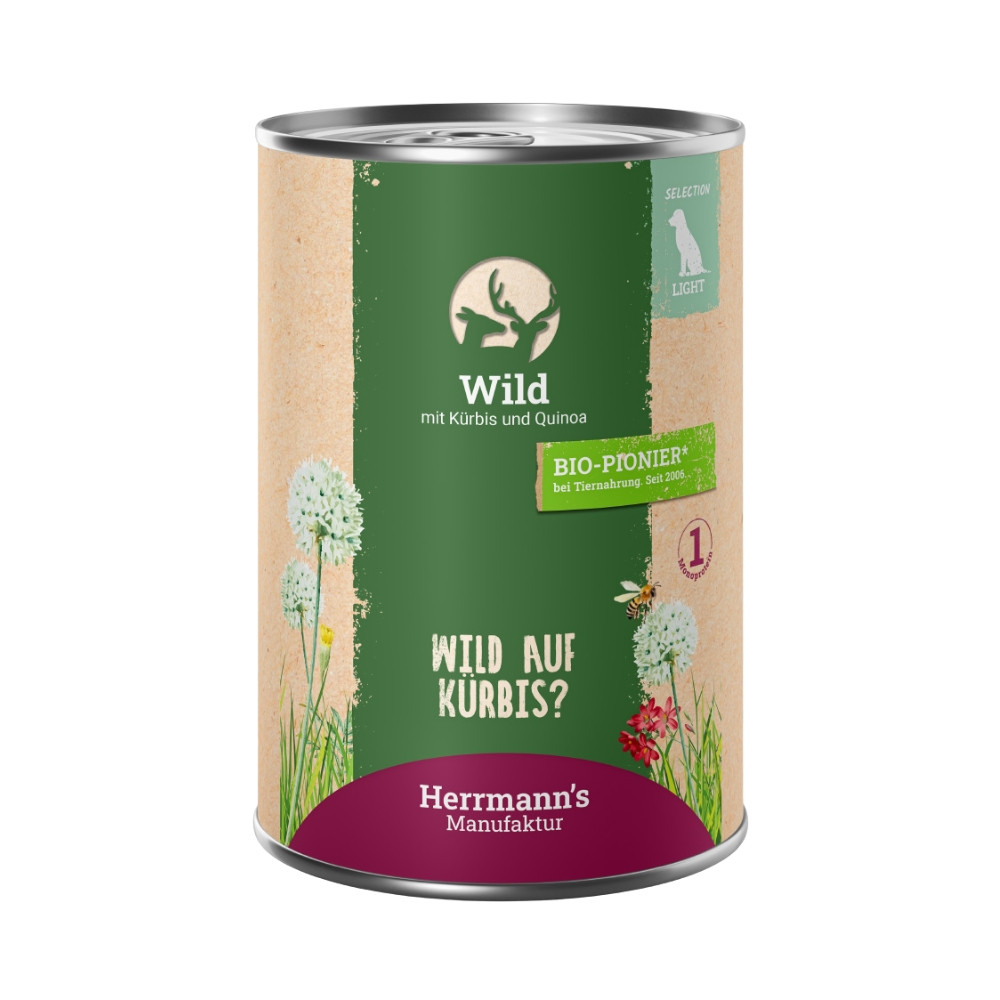 Herrmann´s Lata Light Venado Comida Humeda 400g Perro Comida húmeda para Perros Patitas&co Herrmann´s Lata Light Venado Comida Humeda 400g Perro Comida húmeda para Perros Patitas&co