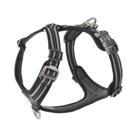 Arnés Negro DOG Copenhagen Comfort Walk Air para Perro Collar, Correa y Arnes Perro Patitas&co