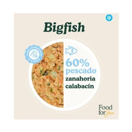 Food for Joe Comida Cocinada Bigfish Pescado para Perro Comida Cocinada para Perro Patitas&co