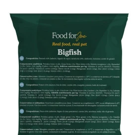 Food for Joe Comida Cocinada Bigfish Pescado para Perro Comida Cocinada para Perro Patitas&co