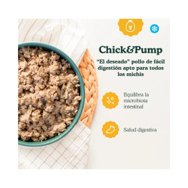 Food for Joe Comida Cocinada Chick&Pump Pollo para Gato Comida cocinada para gatos Patitas&co