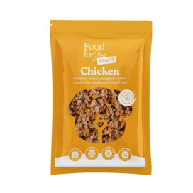 Food for Joe Comida Cocinada Giant Chicken Pollo para Perros Comida Cocinada para Perro Patitas&co