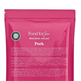 Food for Joe Comida Cocinada Giant Cerdo para Perros Comida Cocinada para Perro Patitas&co
