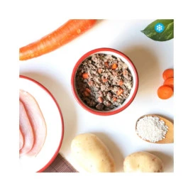 Food for Joe Comida Cocinada Giant Pavo para Perro Comida Cocinada para Perro Patitas&co