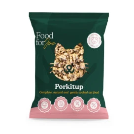 Food for Joe Comida Cocinada Porkitup para Gato Comida Cocinada para Perro Patitas&co