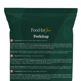 Food for Joe Comida Cocinada Porkitup para Gato Comida Cocinada para Perro Patitas&co