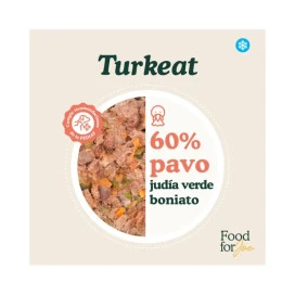 Food for Joe Comida Cocinada Turkeat Pavo para Perro Comida Cocinada para Perro Patitas&co