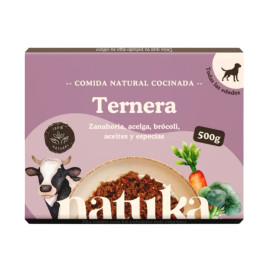 Natuka Menú Cocinado de Ternera para Perro