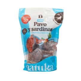 Natuka Menú BARF de Pavo y Sardinas para Perro
