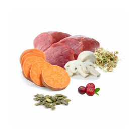 Puromenu Menú Cocinado Ibérico Royale para Perro Comida Cocinada para Perro Patitas&co