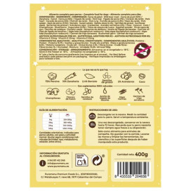 Puromenu Menú Cocinado Ibérico Royale para Perro Comida Cocinada para Perro Patitas&co