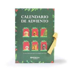 Calendario de Adviento Patitas para Perro 2025 Especial navidad Patitas&co
