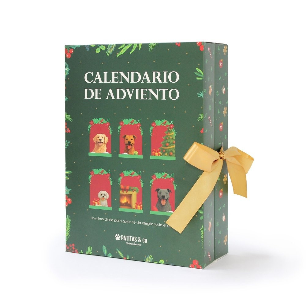 Calendario de Adviento Patitas para Perro 2025 Especial navidad Patitas&co