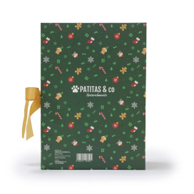 Calendario de Adviento Patitas para Perro 2025 Especial navidad Patitas&co
