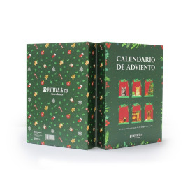 Calendario de Adviento Patitas para Gato 2025 Especial navidad Patitas&co