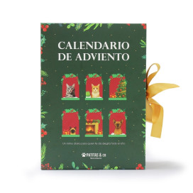Calendario de Adviento Patitas para Gato 2025 Especial navidad Patitas&co