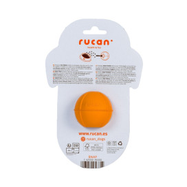 Rucan Dog Ball Pelota Naranja para Perro Juguetes para perros Patitas&co