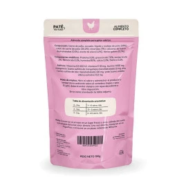 Pack 12 Sobres Milo y Lola de Pollo con Corazones para Gatos Comida húmeda para gatos Patitas&co
