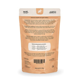 Pack 12 Sobres Milo y Lola de Conejo y Pollo con Arándanos para Gatos Comida húmeda para gatos Patitas&co