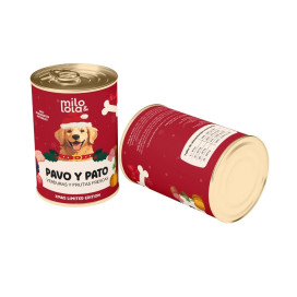 Milo y Lola Lata Navideña para Perro Especial navidad Patitas&co