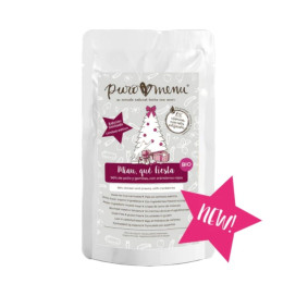 Puromenu Sobre Edición Navidad de Pollo y Gambas para Gatos Patitas&co Patitas&co