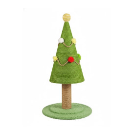 Rascador Árbol de Navidad de Sisal Natural para Gato Especial navidad Patitas&co