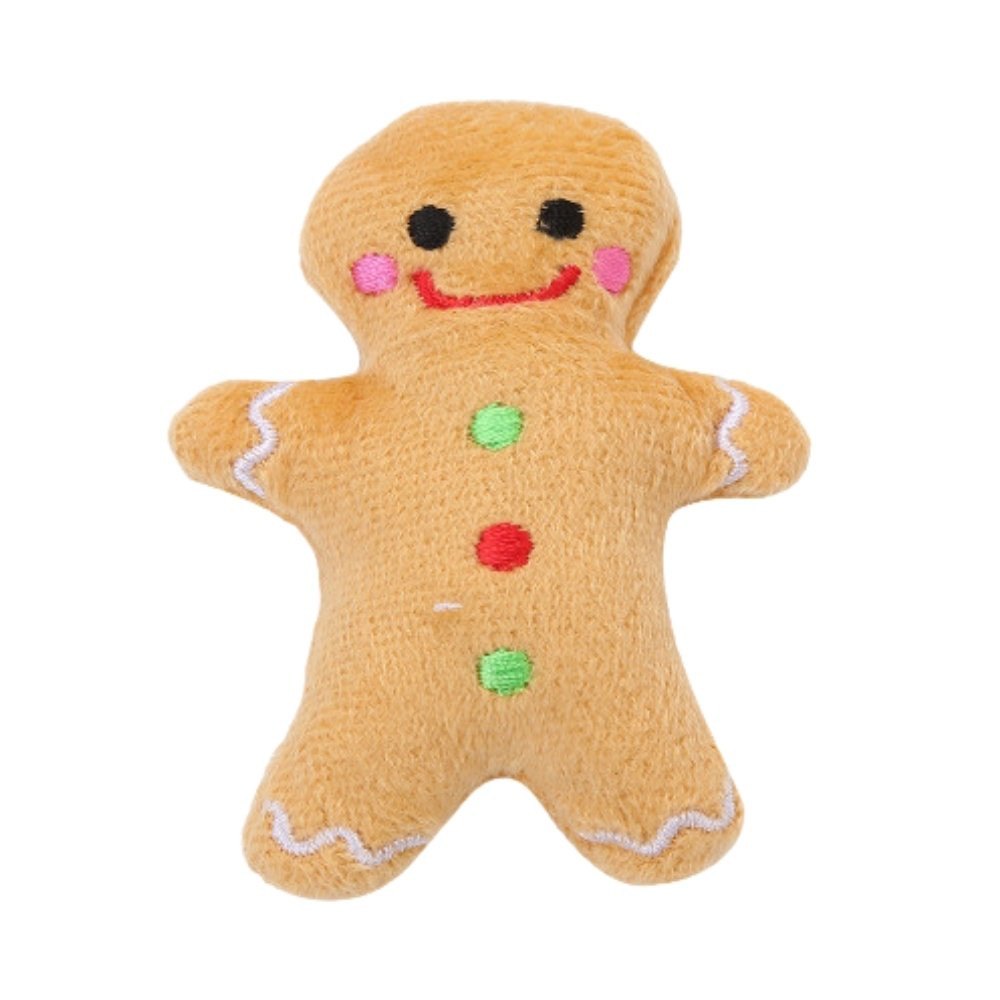 Peluche Surtido de Hombre de Jengibre o Reno Catnip para Gato Especial navidad Patitas&co