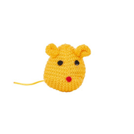 Freecat Peluche Ratón de Lana para Gatos (ud) Juguetes para gatos Patitas&co