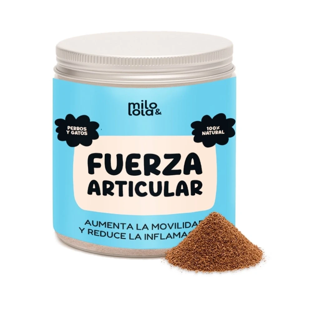 Milo Y Lola Suplemento Fuerza Articular Vitaminas para Perros y otros Suplementos Patitas&co