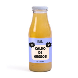 Milo y Lola Caldo de Huesos de Gallina