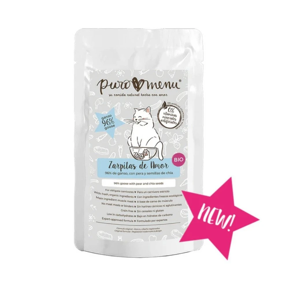 Puromenú Sobre de Ganso (Zarpitas de Amor) para Gatos Patitas&co Patitas&co