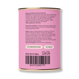 Pack 12 Latas Milo y Lola Pollo y Pato para Perro (12x380g) Comida húmeda para Perros Patitas&co