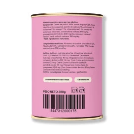 Pack 12 Latas Milo y Lola Pollo y Pato para Perro (12x380g) Comida húmeda para Perros Patitas&co