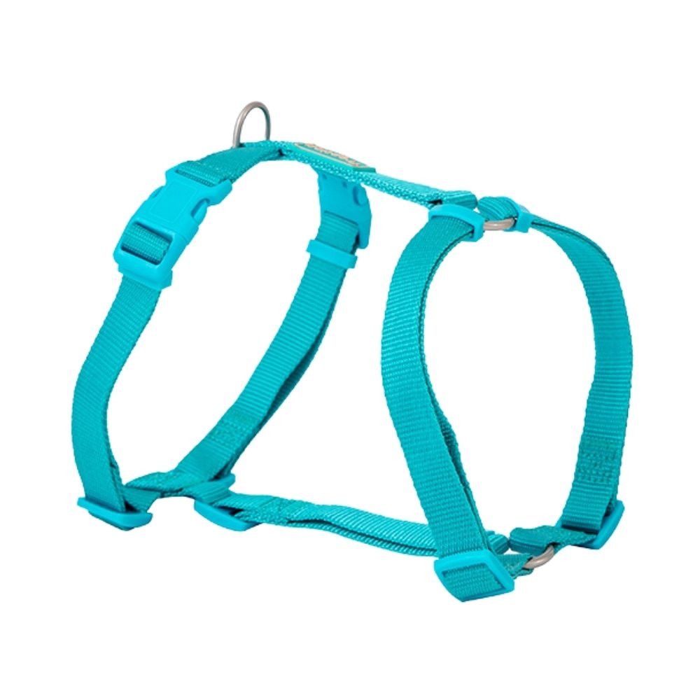 Freedog Arnés Nylon Basic Turquesa Collar, Correa y Arnes Perro Patitas&co