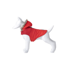 Freedog Abrigo Rojo de Lunares para Perro Pequeño Abrigos para perro Patitas&co
