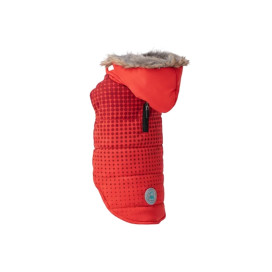 Freedog Abrigo Rojo de Lunares para Perro Mediano Abrigos para perro Patitas&co