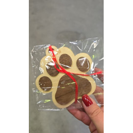 Adorno Huella de Navidad Personalizada Patitas Especial navidad Patitas&co