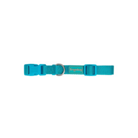Freedog Collar Nylon Basic Turquesa Collar, Correa y Arnes Perro Patitas&co