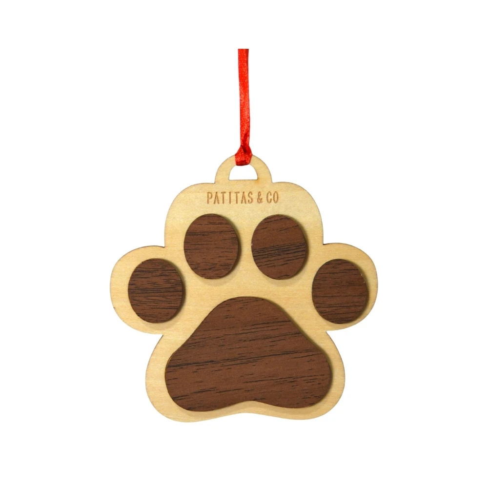 Adorno Huella de Navidad Patitas&co Especial navidad Patitas&co