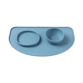 FuzzYard Life Bandeja de Silicona (Azul) Comederos y Bebederos para perros Patitas&co