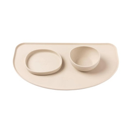 FuzzYard Life Bandeja de Silicona (Arena) Comederos y Bebederos para perros Patitas&co