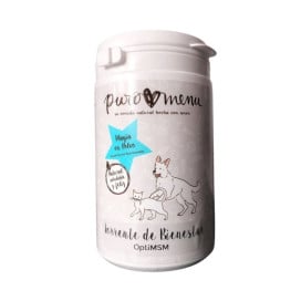 Suplemento Antiinflamatorio Puromenu OptiMSM Vitaminas para Perros y otros Suplementos Patitas&co