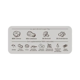Comida Húmeda Puromenu Ciervo (Ambrosía de Ciervo) Perros Comida húmeda para Perros Patitas&co