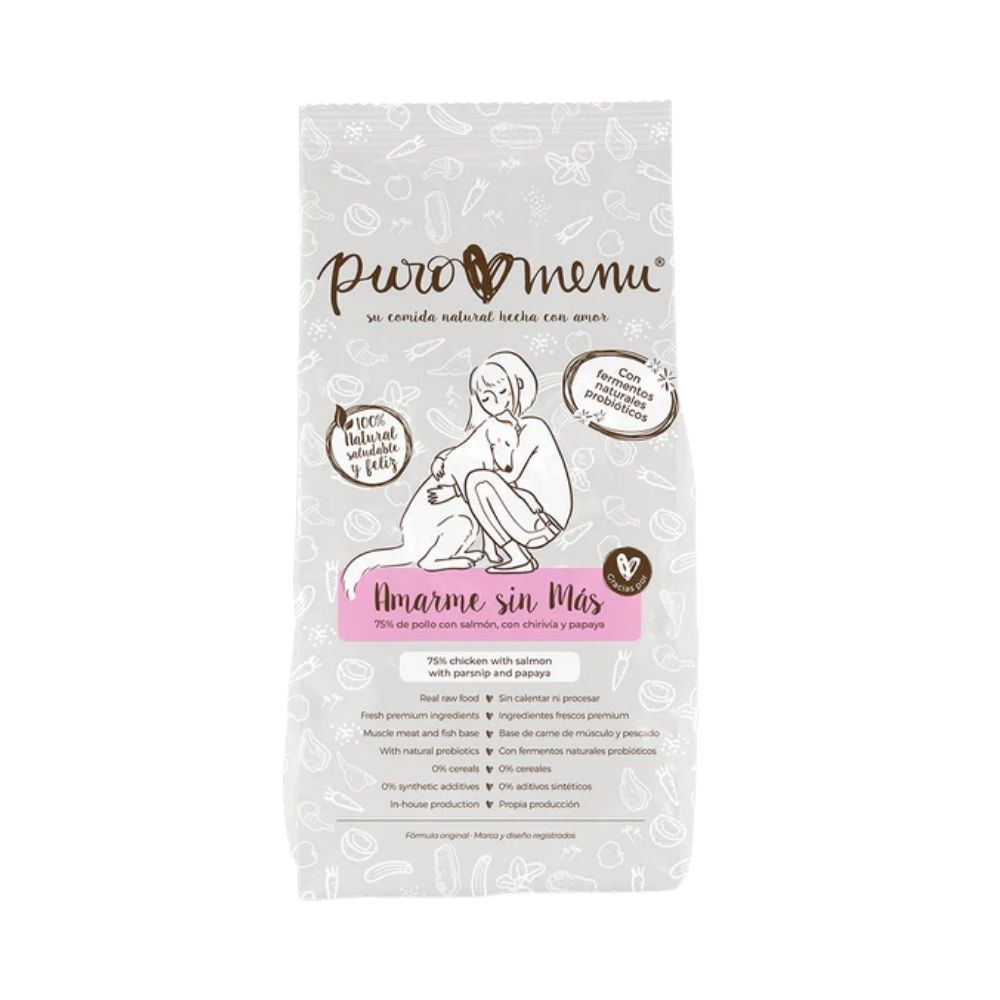 Puromenu Dieta BARF Pollo con Salmón