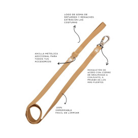 Dukier Correa Waterproof Beige para Perro Patitas&co Patitas&co