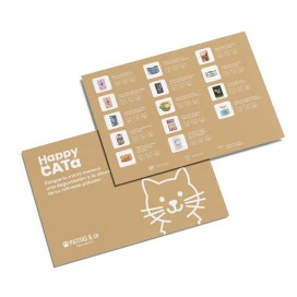 Caja de Degustación Happy CATa Comida húmeda para gatos Patitas&co