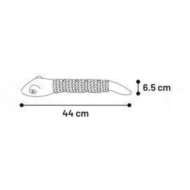 Juguete Monsjo Serpiente Perros Verde (44 cm) Juguetes para perros Patitas&co